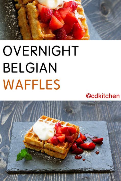 Waffle Batter, Belgian Waffles Recipe, Active Dry Yeast, Waffles Recipe, Second Breakfast, Belgian Waffles, Bread Bun, Brunch Ideas, Waffle Recipes