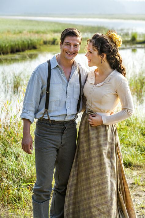 Jack (Daniel Lissing) & Elizabeth (Erin Krakow)~ #WhenCallstheHeart Elizabeth Thatcher, Janette Oke, Jack Thornton, Miss Fisher, Daniel Lissing, Erin Elizabeth, When Calls The Heart, Jack And Elizabeth, Erin Krakow