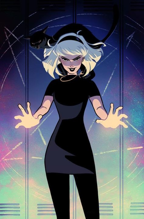 Sweeney Boo, W.i.t.c.h Fanart, Sabrina Witch, Sabrina The Teenage Witch, Sabrina Spellman, Something Wicked, Witch Art, Witch Aesthetic, Drawing Inspiration