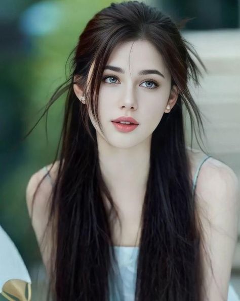 Most Beautiful Eyes, Model Face, Beauty Face, Beautiful Eyes, Pretty Face, Woman Face, Blue Eyes, Beautiful Hair, Asian Beauty