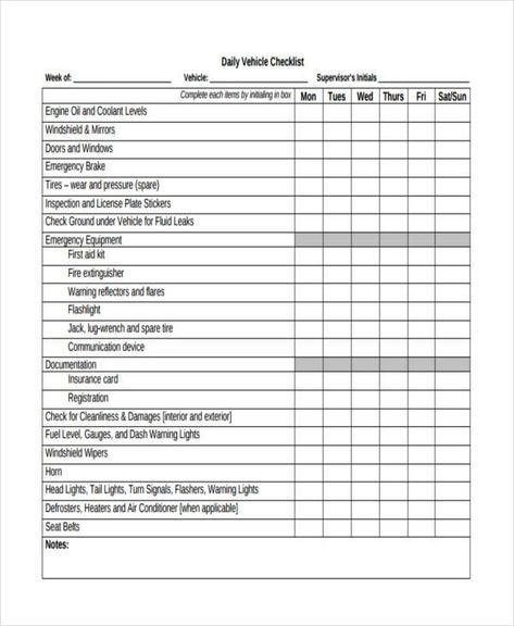 Vehicle Checklist Template Uk  5 Facts You Never Knew About Vehicle Checklist Template Uk vehicle checklist template uk  32 Checklist Templates in PDF | Free  Premium Templates The bulk of tax you pay is based on your absolute assets for the tax year – whether this is from one, two or added jobs, absorption on accumulation or... form Vehicle Inspection Checklist, Vehicle Checklist, Paint Color Codes, Inspection Checklist, Gta 6, Vehicle Inspection, Agenda Template, List Of Jobs, Word Free