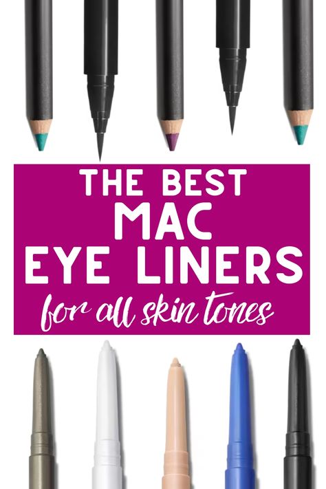 Eye Pencil Eyeliner, Best Mac, Eye Pencil, Skin Tones, Eyeliner, Mac, Pencil, Shades, Skin