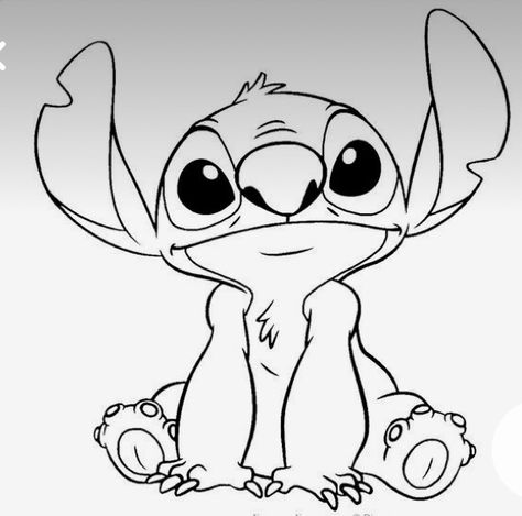 Stitch Stencil, Stencil Walls, Disney Stitch Tattoo, Stitch Coloring, Stitch Home Decor, Stitch Coloring Pages, Stitch Tattoo, Art Templates, Stitch Drawing