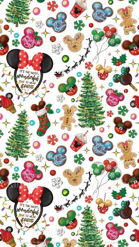 Disney Christmas Wallpaper, Christmas Iphone Wallpaper, Disney Characters Christmas, Christmas Desktop, Idee Cricut, Minnie Mouse Christmas, Christmas Iphone, Christmas Wallpaper Backgrounds, Xmas Wallpaper