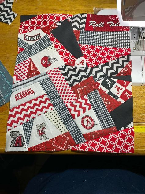 Alabama Quilt, The University Of Alabama, University Of Alabama, Crimson Tide, Alabama Crimson Tide, Quilt Blocks, Alabama, Quilt Patterns, University