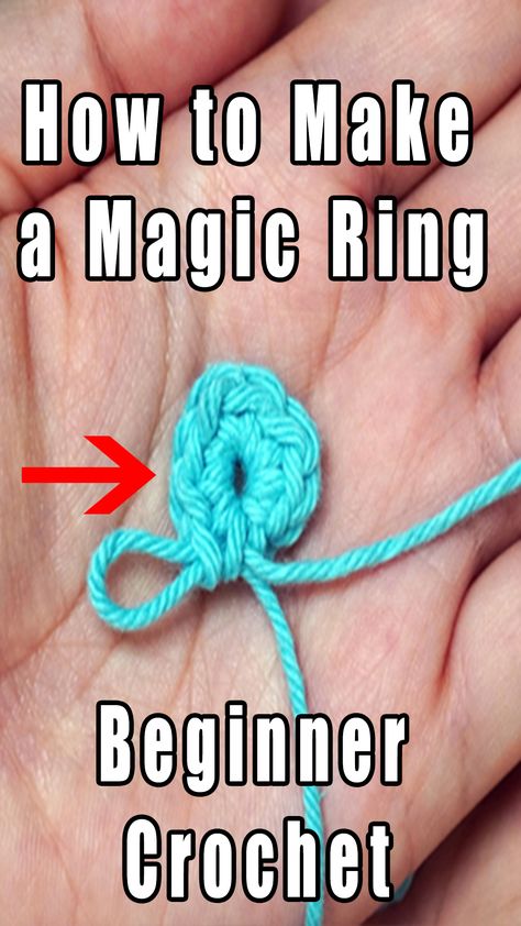 A magic ring or magic circle is essential for beginner's crochet. Join us and learn how to make a magic ring in crochet. You'll be able to create a bunch of fun amigurumi and crochet projects once you know the magic ring. Amigurumi Magic Ring, How To Make A Magic Loop In Crochet, Magical Circle Crochet, Magic Ring Crochet Tutorial Left Hand, How To Do Magic Ring In Crochet, How To Crochet The Magic Circle, Easy Magic Ring Crochet Tutorial, Magic Circle Crochet Tutorial Easy, How Do You Make A Magic Ring In Crochet