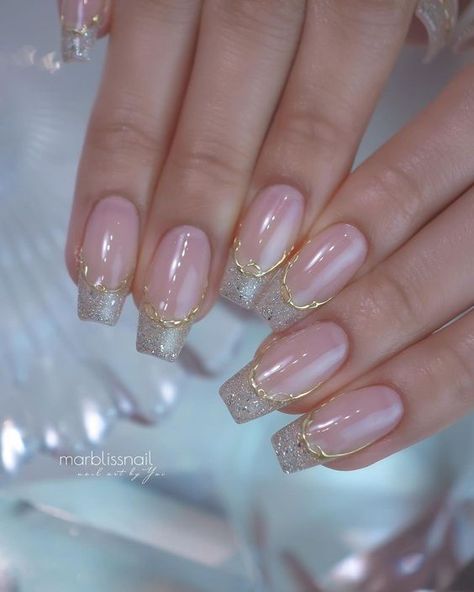 Cream Nails Designs, Pearl Nail Designs, Manicure Steps, Cream Nail, Pearl Nail, Nail Designs Ideas, Beauty Hacks Nails, Elegant Nail Designs, Blush Nails