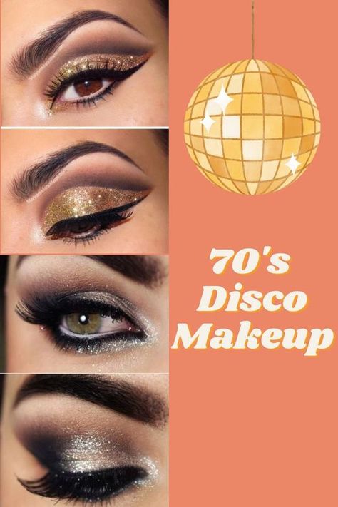 Disco Make Up 70s, 70 Makeup 1970s, Disco Makeup 1970s Glitter, 70’s Hair And Makeup, Disco Makeup 1970s, 70’s Disco Makeup, Makeup 1970s, 70s Makeup Disco, Disco Hair And Makeup