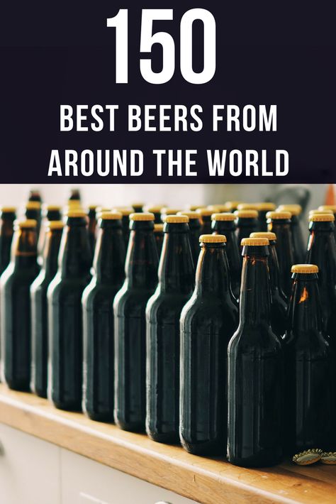 Great list of the best beers from around the world Beers Of The World, Stella Artois, Best Beer, Around The World, Around The Worlds, Beer, Good Things, The World, Yellow