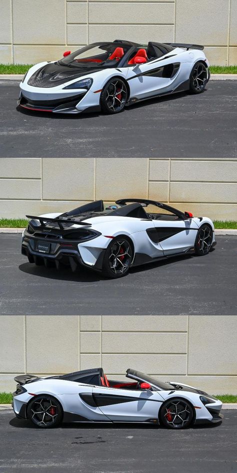 2020 Mclaren 600LT Spider Mclaren 600lt Spider, Mclaren 720s Spider, Mclaren 600lt, Mclaren 720s, Automotive Engineering, Red Interiors, Step Inside, Driving Experience, Supercars