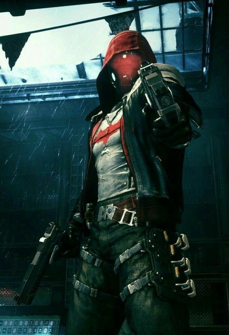 Redhood Arkham Knight #JasonTodd #BatFamily #UnderTheRedHood #GothamCity #Vigilante Batman Arkham Knight, Arkham Knight, Batman Arkham, Red Hood, Gotham, Dc Comics, Batman, Comics, Red