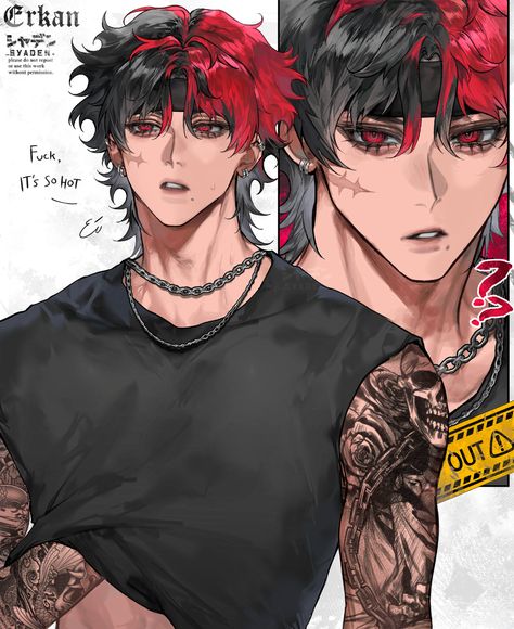 (20) 主页 / X Animated Man, Anime Black Hair, Photo Couple, Character Design Male, Anime Drawings Boy, Cute Art Styles, Male Art, Boy Art, The Villain