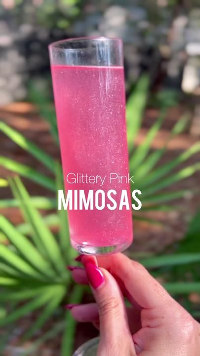 Pink Mimosa Recipe, Pink Alcoholic Drinks, Pink Liquor, Pink Whitney, Rum Drinks Recipes, Pink Mimosa, Mimosa Recipe, Barstool Sports, Mixed Drinks Alcohol