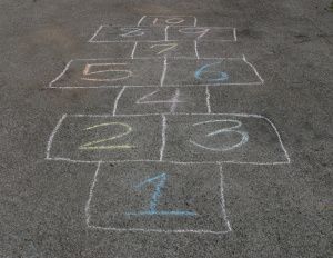 Hopscotch drawing Easy Birthday Party Games, Childhood Games, Oldies But Goodies, Birthday Party Games, I Remember When, Polly Pocket, Bad News, The Good Old Days, Do You Remember