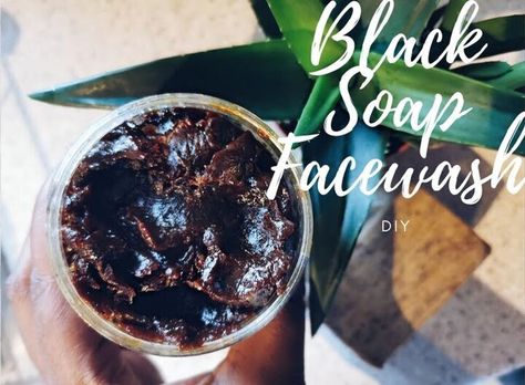 African Black Soap Face Wash, Diy Face Cleanser Recipes, How To Make African Black Soap, Diy Black Soap, African Black Soap Recipe, Diy African Black Soap, Black Soap Recipe, Diy Facial Scrub, Face Wash Recipe