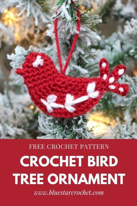 Dove Ornament, Holiday Crochet Patterns, Crochet Bird, Crochet Bird Patterns, Crochet Christmas Ornaments Free, Dove Ornaments, Crochet Ornament Patterns, Christmas Crochet Patterns Free, Bird Free