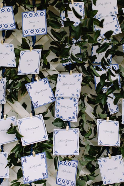 Caroline & Will's Blue and White Grandmillenial Wedding | Ashley Triggiano Fine Art Chinoiserie Inspired Wedding, Wedding Inspo Blue And White, Italian Blue Wedding, Blue And White Fall Wedding, Blue And White Wedding Decorations, Chinoiserie Wedding Decor, Blue And White Wedding Reception, Blue And White Wedding Theme, Talavera Wedding