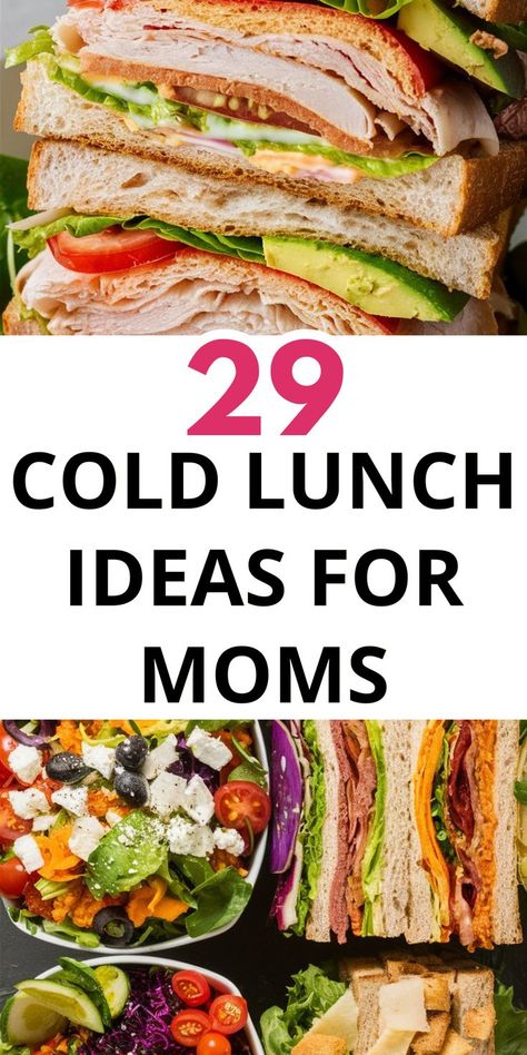 Looking for Cold Lunch Ideas For Adults? Try these easy and healthy options perfect for home or work. From salads to wraps, these Healthy Cold Lunches will keep you satisfied and energized throughout the day. Enjoy a variety of Cold Lunch Ideas that are both nutritious and delicious. Healthy Cold Lunches For Work, Lunch Ideas For Moms, Cold Lunches For Work, Cold Lunch Ideas For Adults, Easy Cold Lunch Ideas, Lunch Ideas For Adults, Cold Lunch Ideas For Work, Cheap Healthy Lunch, Healthy Cold Lunches