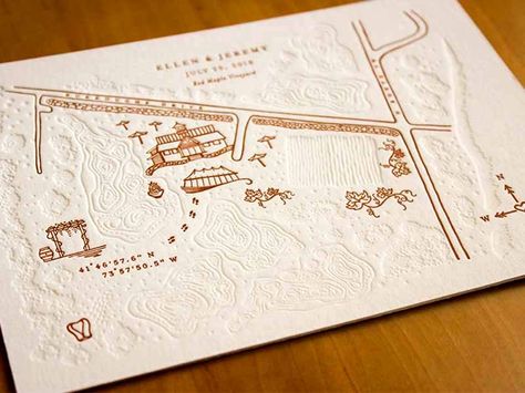 Letterpress Illustration, Case Study Layout, Diy Letterpress, Letterpress Map, Study Layout, Diplomatico Rum, Invitation Website, Wedding Stationary Ideas, Concept Maps