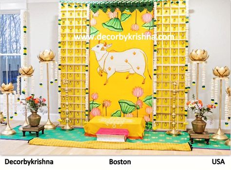 Raise a toast to your eco-friendly journey as you gather for a housewarming pooja that celebrates sustainability and mindful living. House Warming Pooja Decor in Boston by Udaya @eventsby_jewelblooms of #boston branch #usa #housewarming #gruhapravesam #housewarmingpooja #poojaDecor #bostoneventplanner #decorbykrishnaboston @decorbykrishna is a unit of @pellipoolajada Traditional Decorations using only Natural materials #noplastic #nofloralfoam #nothermocoal #nostyrofoam #ecofriendlywedd... Pooja Decor, Cradle Ceremony, Wedding Planning Decor, Eco Friendly Wedding, Mindful Living, Flower Tutorial, In Boston, Event Planner, Natural Materials