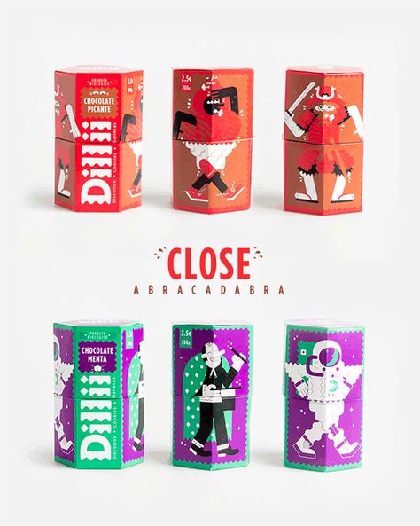 Interesting Packaging Ideas, M&m Packaging, Fun Packaging Design Boxes, Interactive Packaging Design Ideas, Pop Art Packaging Design, Cookies Packaging Design Branding, Modern Package Design, Stackable Packaging, Interactive Packaging Design