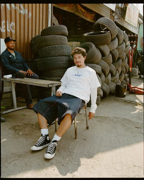 Awake NY and Levi’s Join Forces Again for Fall 2024 Capsule Collection - addstylers.com Awake Ny, Modern Streetwear, Urban Aesthetic, Streetwear Sneakers, Dyeing Techniques, Laid Back Style, Trucker Jacket, Capsule Collection, Fall 2024