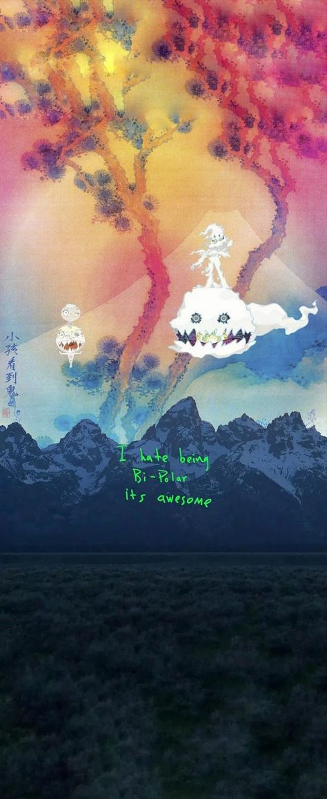 Kanye West wallpaper Extended Album Covers Wallpaper, Ye Album Cover Wallpaper, Kids See Ghosts Wallpaper, Fye Wallpapers Iphone, Ye Wallpaper, Kanye West Wallpapers, Ghost Phone Wallpaper, Kanye Wallpaper, Kanye Merch