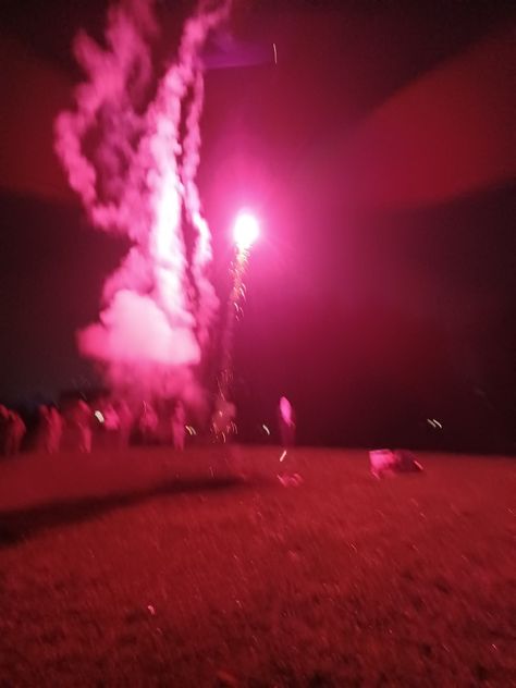 Red flare fireworks open field Red Flare, Open Field, Wolf Dog, 4th July, Hedges, Fireworks, Alaska, Nikon, In This Moment