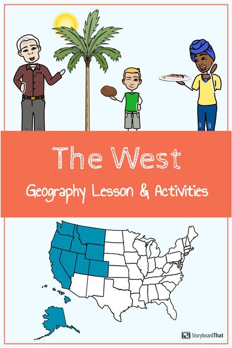 Explore the West region of the United States! Activities include fun facts, maps, culture, landmarks, and more! United States Regions Activities, Regions Of The United States, United States Regions, Us Geography, Us Regions, Geography Activities, Geography Lessons, Western Region, Social Studies