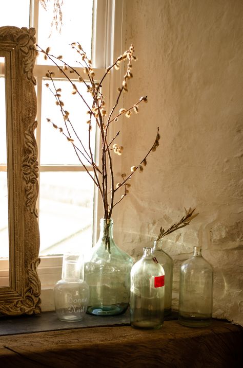 Glazed Cabinets, Vintage Glass Bottles, Vintage Furniture Antique, Old Medicine Bottles, Old Glass Bottles, Devol Kitchens, Furniture Antique, Medicine Bottles, Vintage Bottles