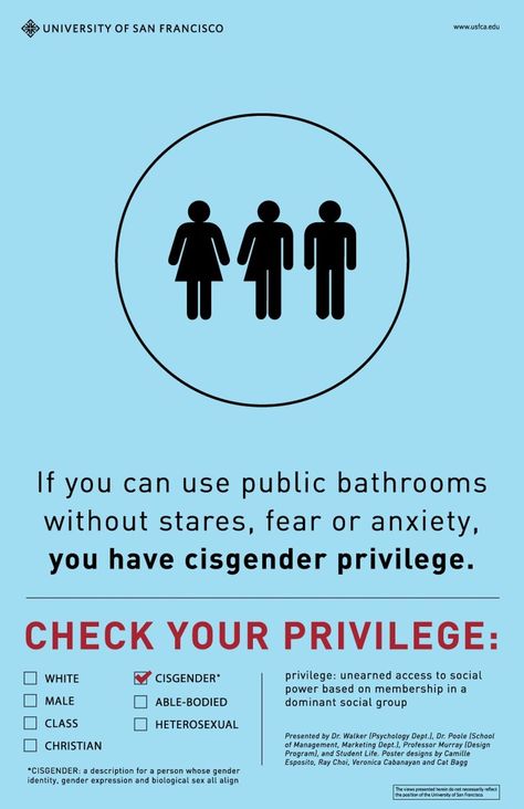 Annoyed When People Talk About White Male Privilege Or Whatever? Think They're Trying To Guilt You? - Upworthy Effeminate Men, Butch Women, Social Inequalities, Male Privilege, University Of San Francisco, Neutral Bathroom, Feel Safe, People Talk, Healthcare System