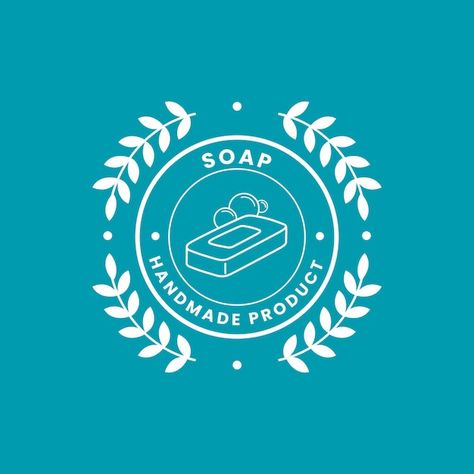 Soap logo template | Free Vector #Freepik #freevector #soap-logo #business-logo #brand-logo #logo-templates Soap Logo Design Ideas, Soap Logo Ideas, Soap Logo Design, Soap Logo, Factory Logo, Free Logo Templates, Soap Stamping, Logo Idea, Slogan Design