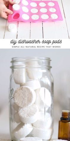 Diy Dishwasher Soap, Savon Diy, Săpunuri Handmade, Homemade Cleaning Supplies, Homemade Laundry, Diy Laundry, Homemade Soap Recipes, Homemade Cleaning Products, Dishwasher Soap