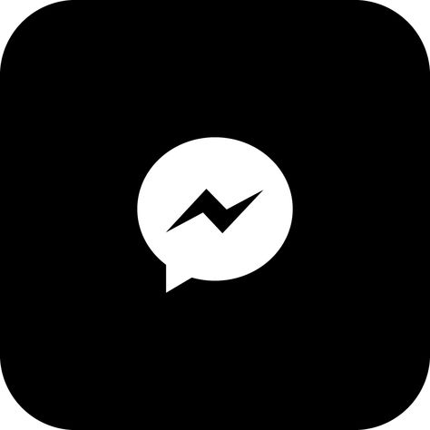 Messenger App Icon, Messenger Icon, Black App, Messenger Logo, App Icon, Company Logo, Ios, Tech Company Logos, ? Logo