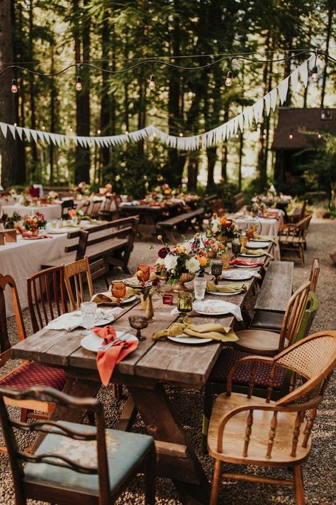 Wes Anderson Wedding, Summer Camp Wedding, Eclectic Wedding, Hippie Wedding, Camp Wedding, Future Wedding Plans, Lodge Wedding, Wes Anderson, Wildflower Wedding