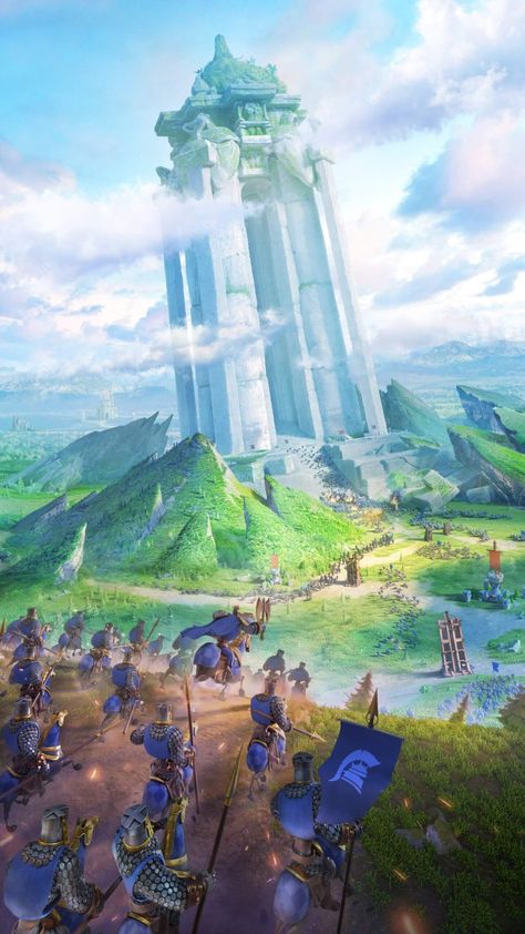 Rise Of Kingdoms, Lost Temple, Official Wallpaper, Magical Places, All Art, Game Art, Hd Wallpaper, Supernatural, Fantasy Art