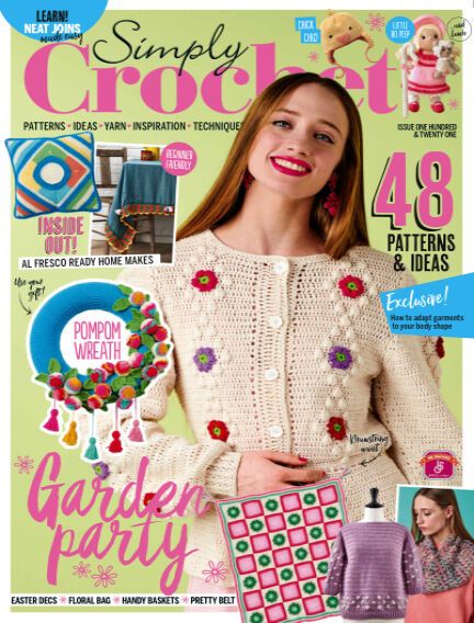 Readly Simply Crochet, Crochet Wall Hangings, Yarn Inspiration, Diy Magazine, Crochet Magazine, Floral Bags, Granny Squares Pattern, Crochet Books, Boy Doll