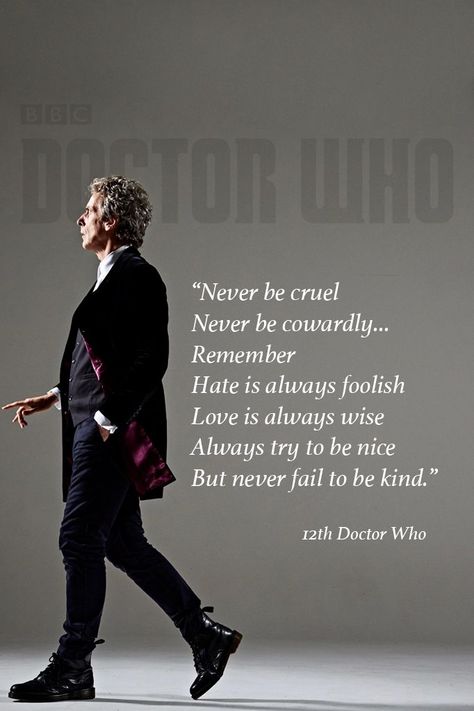 #doctorwho  #bbcdoctorwho Doctor Who Peter Capaldi, Dr Who Tattoo, Capaldi Doctor Who, Peter Capaldi Doctor Who, Doctor Who 12, Doctor Tattoo, Doctor Who Wallpaper, Doctor Quotes, Whatsapp Plus