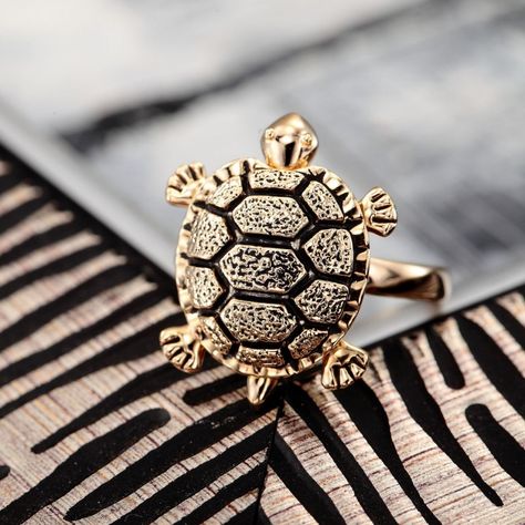 http://www.storenvy.com/products/1215381-gold-plated-sea-turtle-ring Turtle Engagement Ring, Turtle Ring Gold, Silver Turtle Ring, Silver Turtle Jewelry Gift, Sea Turtle Design, Turtle Ring, Indian Art Gallery, Vintage Sea, Rings Vintage