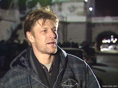 Sean Bean 90s, Black Hair With Blue Eyes, Black Hair With Blue, Men Black Hair, Hair With Blue Eyes, Lopsided Smile, Goatee Beard, Nikolaj Coster, Sean Bean