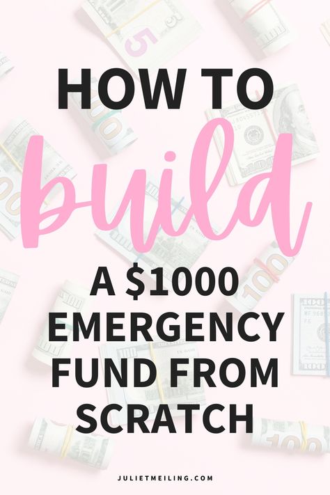 Saving up your first $1000 into your emergency fund is the most difficult part. Learn how to reduce tempatation to spend your emergency fund and start building up your emergency fund today. Click through the pin now to learn how to start your own emergency fund. 52 Week Savings, Easy Loans, Financial Security, Monthly Expenses, Get A Loan, Money Saving Challenge, Spending Habits, Emergency Fund, Lifestyle Tips