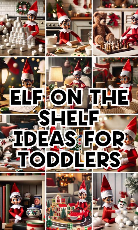 Advent Elf On The Shelf, Dec 1st Elf On The Shelf Ideas, Elf Projects For Kids, Elf On The Shelf Giving Pajamas, How To Elf On The Shelf, Elf On The Shelf Ideas Night 1, Elf On The Shelf Milk And Cookies, Elf On The Shelf One Year Old, Ideas For 3 Elf On The Shelf