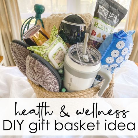 Hydration Gift Basket, Healthy Raffle Basket Ideas, Health And Wellness Raffle Basket, Zen Gift Basket Ideas, Chiropractic Gift Basket Ideas, Spa Day Raffle Basket Ideas, Fitness Raffle Basket Ideas, Health And Fitness Gift Basket Ideas, Rest And Relaxation Gift Basket