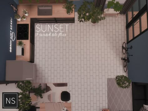 Networksims - Sunset Floor Sims 4 Cc House Floor, Sims 4 Cc Furniture Flooring, Ts4 Flooring Cc, Sims 4 Cc Maxis Match Tiles, Ts4 Cc Floor Tiles, Sims 4 Cc Furniture Floors, Tile Sims 4 Cc, Sims Tile Cc, Sims 4 Floors And Walls