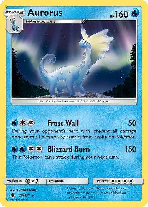 Aurorus Pokemon, Cool Pokemon Cards, Pokémon Art, Anime Board, Fossil Fuels, Pokemon Trading Card Game, Miniature Wargaming, Pokemon Trading Card, Pokemon Card