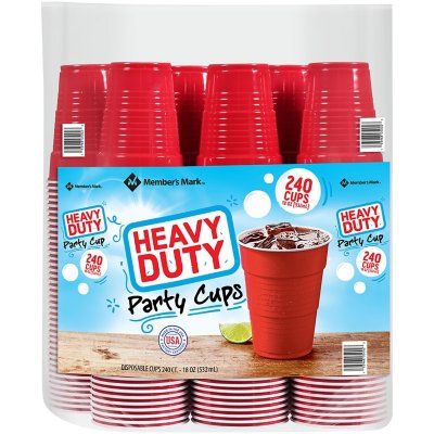 Tableware Packaging, Saving Sam, Beer Serving, Red Cups, Red Party, Members Mark, Foam Cups, Sams Club, Disposable Cups