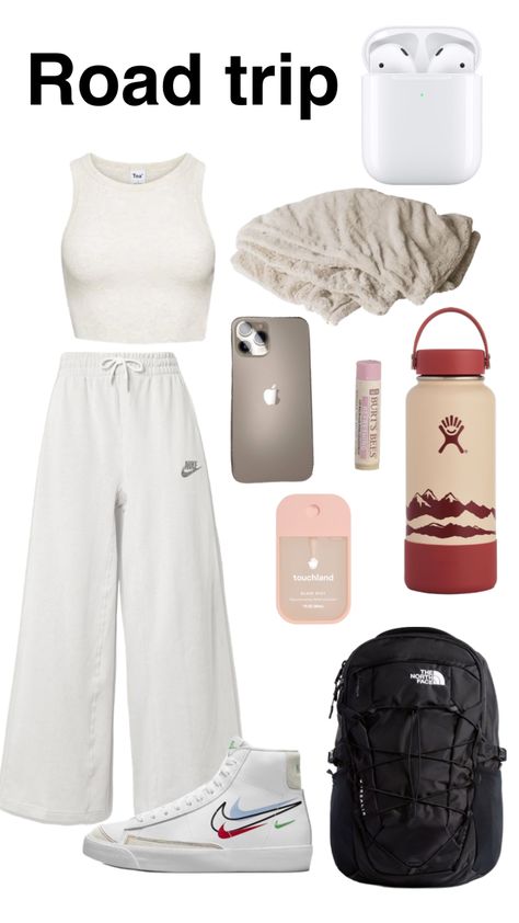 Long Car Ride Outfits, Car Ride Outfit, Road Trip Outfit, Trip Outfit, Long Car Rides, Trip Essentials, Trip Outfits, Road Trip Essentials, Outer Banks