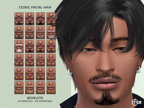 Boys Eyebrows, Beards And Mustaches, Sims 4 Hair Male, Sims 4 Male Clothes, Sims 4 Piercings, Sims 4 Cas Mods, The Sims 4 Skin, The Sims 4 Pc, Men's Facial Hair