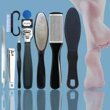 Massage Steps, Clean Toenails, Spa Tools, Toenail Care, Pedicure Massage, Dead Skin Removal, Pedicure At Home, Pedicure Set, Pedicure Kit