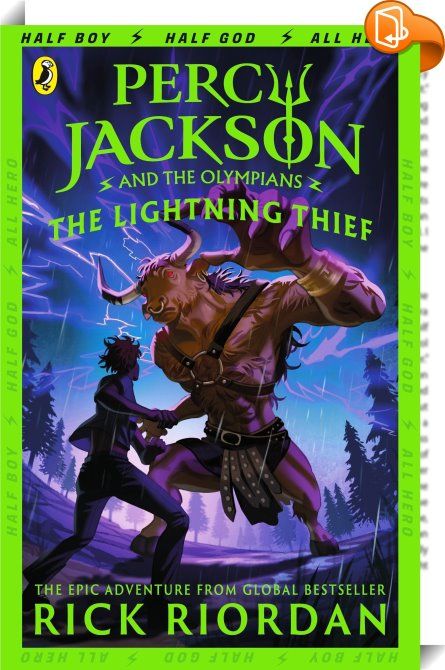 Percy Jackson and the Lightning Thief (Book 1) : The first book in the bestselling Percy Jackson and the Olympians series. Now with a new cover look, read the story that launched Percy Jackson into the stratosphere, before the Disney+ series comes out!HALF BOY - HALF GOD - ALL HERO.Look, I never asked to be the son of a Greek god. I was just a normal kid. . . until I accidentally vaporized my maths teacher.Percy Jackson is having a bad week. His life has gone from totally normal to... The Lightning Thief Book, Zeus God, The Titan's Curse, Maths Teacher, The Last Olympian, Lightning Thief, Sea Of Monsters, The Olympians, The Lightning Thief